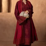 5676-SHADDOW EMBROIDERED KHADDAR UNSTITCHED