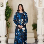 Martina Black Floral Maxi