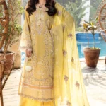 NICOLE EMBROIDERED LAWN STITCHED